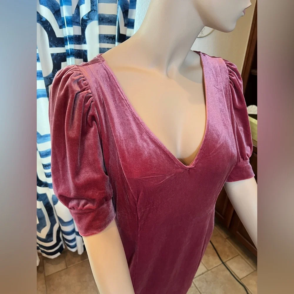 Forever 21+ Velvet Dress - Picture 3 of 8